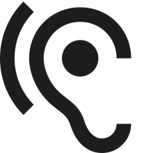 hearing aid icon